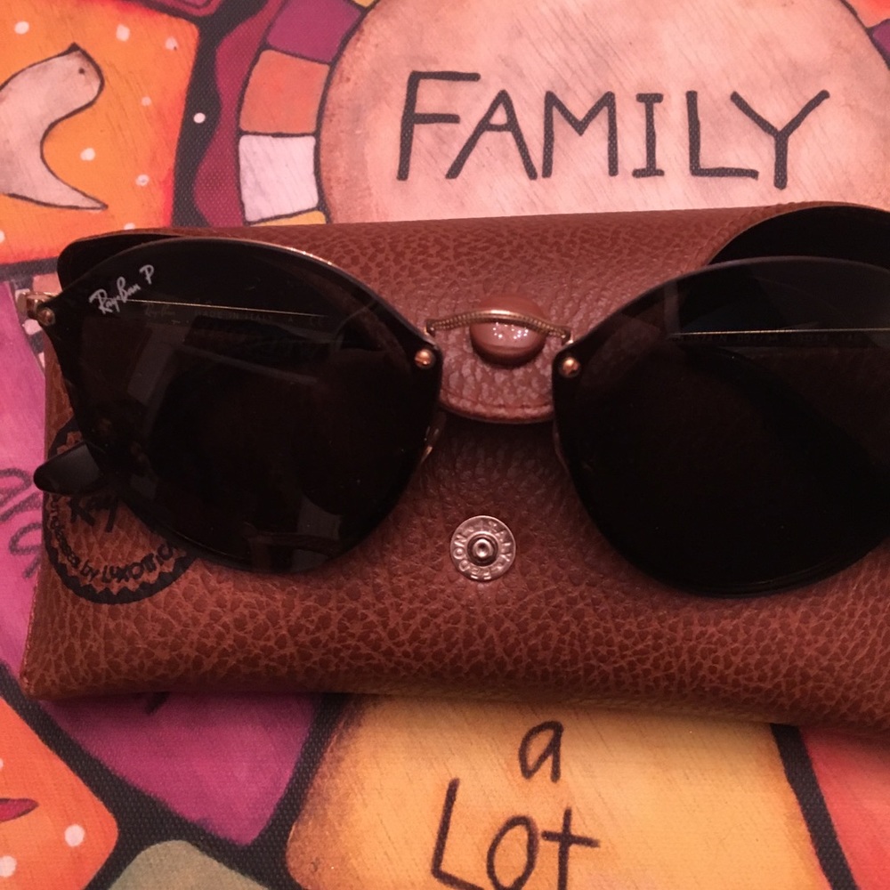 Rayban Polarized Flat Lens Sunglasses